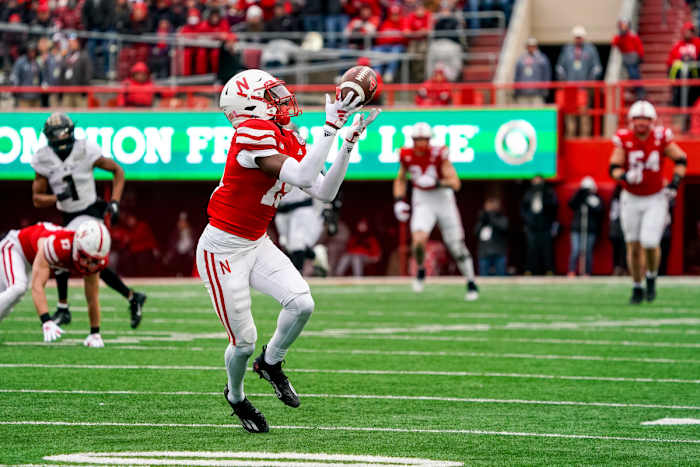 NU vs. Purdue 2023 - Jaylen Loyd catches pass for TD